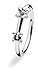 SPINNING Jewelry Damenring 925 Sterling Silber *TWIN FLOWERS*