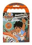 Go Diego Go Color-N-Carry II Activity Travelers Book by Giddy Up - 4 Ea