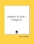 Gustave Le Bon - Pamphlet