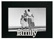 Family Photo Frame - Black (4x6")