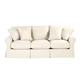 31ePVyIbBnL. SL160  Baldwin Sofa Slipcover   Ballard Essentials Fabrics, Chocolate Check