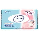 シルコット ウェットティッシュ 詰替 60枚の画像