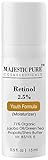 Majestic Pure Retinol Moisturizer Cream, Youth Formula, 0.5 fl. oz.