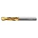 WALTER TITEX A1164TIN-1/8IN Jobber Drill, Carbide, 140 Deg, TIN Grade