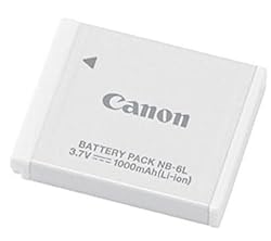 Canon NB-6L Li-Ion Battery Pack for Canon SD770IS, SD1200IS, & D10 Digital Cameras [Retail Packaging]
