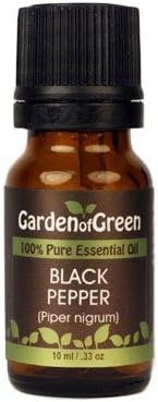 Black Pepper Essential Oil (100% Pure and Natural, Therapeutic Grade) from Garden of Green