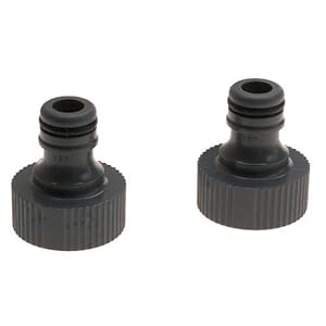 Gardena 36002 Garden Hose Quick Connector - 2 Pack by 