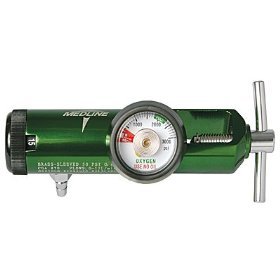 OXYGEN REGULATOR 0-15 LPM FOR D AND E TANK