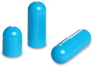 Gelatinekapseln blau , Größe 0 , 1.000 Stück by Nutricaps