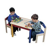 Primary Color Table and Chair Set