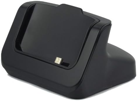 Bundle: 2 Items - Dock Charger for HTC One M7, Clear Case for HTC One M7