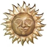 Door Knocker - Sun Face ( Brass ) ( 6.5 &acute; H x 6.5 &acute; W x 2 &acute; D ) - B00112OB2E