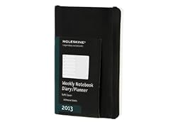 Moleskine 2013 Weekly Notebook Diary/Planner
