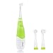 LEMONBEST® Baby Infant Gentle Vibrations Toothbrush LED Lights Child Electric Sonic Toothbrush Green
