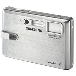 Samsung Digimax i85 8.2MP Digital Camera with 5x Optical Zoom (Silver)