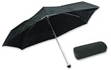 (Precision-Tec) Travel Umbrella with Case (Black)