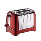 Dualit Lite 2 Slot Toaster, Metallic Red