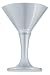 Atlas Homewares 4009-BRN 2-Inch Martini Glass Knob, Brushed Nickel