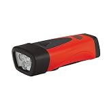 Tools & Hardware : Black & Decker DFLL1B 3 LED Hand-Crank Rechargeable Flashlight