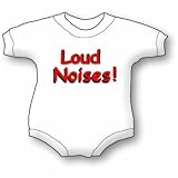 Loud Noises! Baby Ultrasoft Onesie