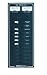 New Paneltronics Standard AC 10 Position Breaker Panel & Main w/ LED's High Quality W...