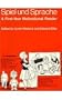 Spiel Und Sprache