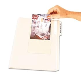 Peel & Stick Photo Holders for 3x5 & 4 x 6 Photos 43/8 x 61/2 Clear 10/Pack