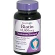 Natrol Biotin 10,000mcg, Maximum Strength, 100 Tablets