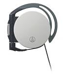 オーディオテクニカ 片側巻取りイヤフィットヘッドホン ATH-EQ600 GY
