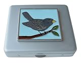 Bird Mirror Pill Box
