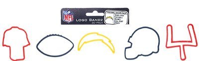 Forever Collectibles NFL San Diego Chargers Logo Bandz
