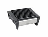Brabantia Food Warmer, 1 Burner, Matt Steel with Black Grille