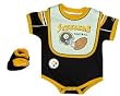 Pittsburgh Steelers Team Color Creeper with Bib and Booties