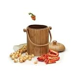 RSVP International PAIL-BOO Bamboo Compost Pail 3.25-qt. by RSVP