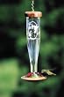Schrodt Designs Model HBLC-E Crystal Etched Hummingbird Feeder