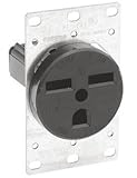 Leviton Oven / Welder Receptacle, 6-30, 30 Amp, 250 Volt, 5372 by Leviton