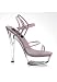 KISS-208-2, 6 Inch Stiletto Heel Ankle Strap P/F Sanda