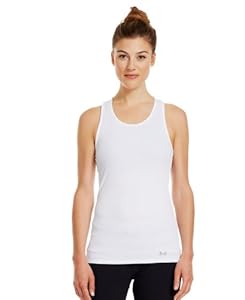 Under Armour Women's UA Victory Tank Top Small White