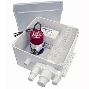RULE 800 GPH SHOWER DRAIN KIT W MULTI PORT INLET by RULE