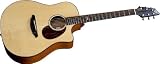 Breedlove Atlas Series Solo D350/CM Dreadnought Acoustic-Electric Guitar, Natural