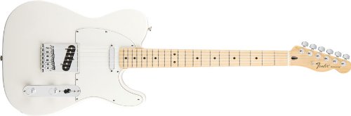 Fender Standard Telecaster Electric Guitar Arctic White Maple Fretboard