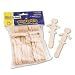 People-Shaped Wood Craft Sticks, 5-3/8