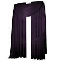 Platinum Voile High Twist Sheer Window Curtain Panel