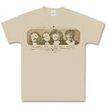 Urban Outfitters - Chaser Crosby, Stills, Nash and Young 1969 Tan T-Shirt Tee