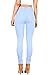 Vibrant Women's Juniors Ripped Knee High Waist Jeggings