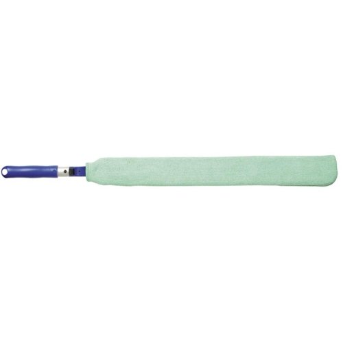 Duster Refills, Microfiber, Rinse w/ Water, Green