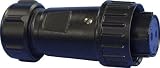 TRUSCO 七星 七星科学研究所 防水メタルコネクタ NJW-20シリーズ 2極 PF10 NJW202PF10
