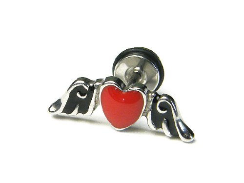 ス エンジェル ボディ ピアス 天使の羽 男性 女