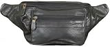 9" x 6" Waterproof 3 Compartment Lambskin Leather Magnetic Motorcycle Tank Bag