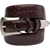 Canterbury 32MM Embossed Croc Leather Belt